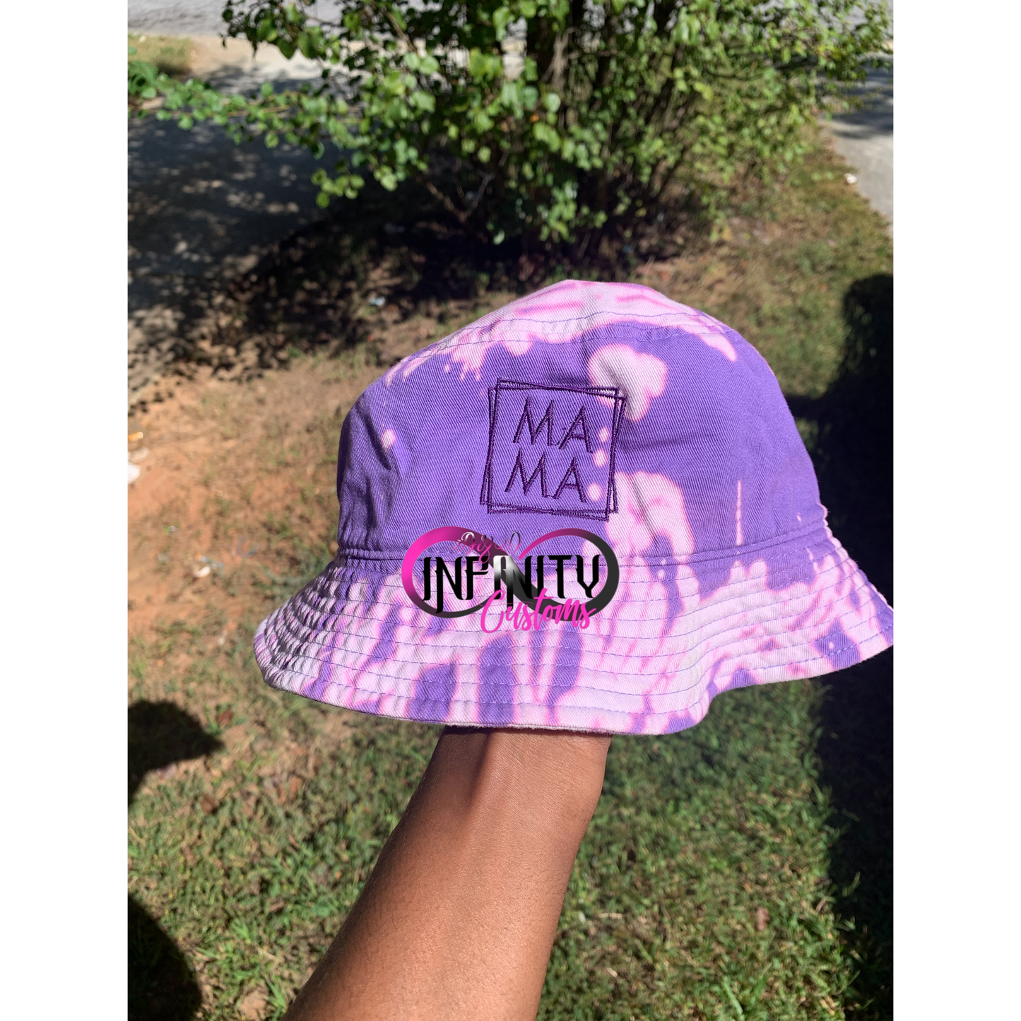 Mama Embroidered Bucket Hat
