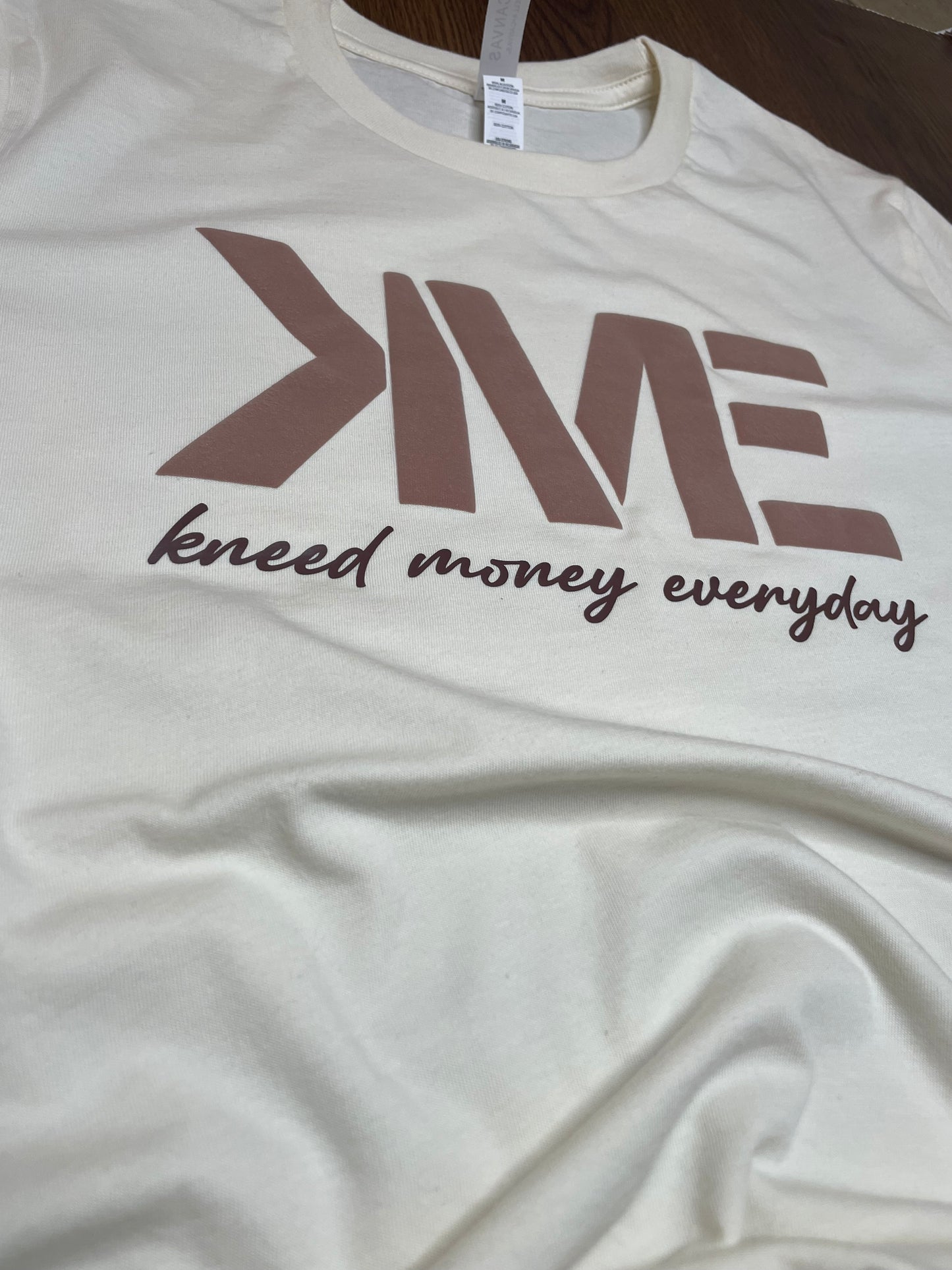 Kneed Money Shirts w/ Puff Print