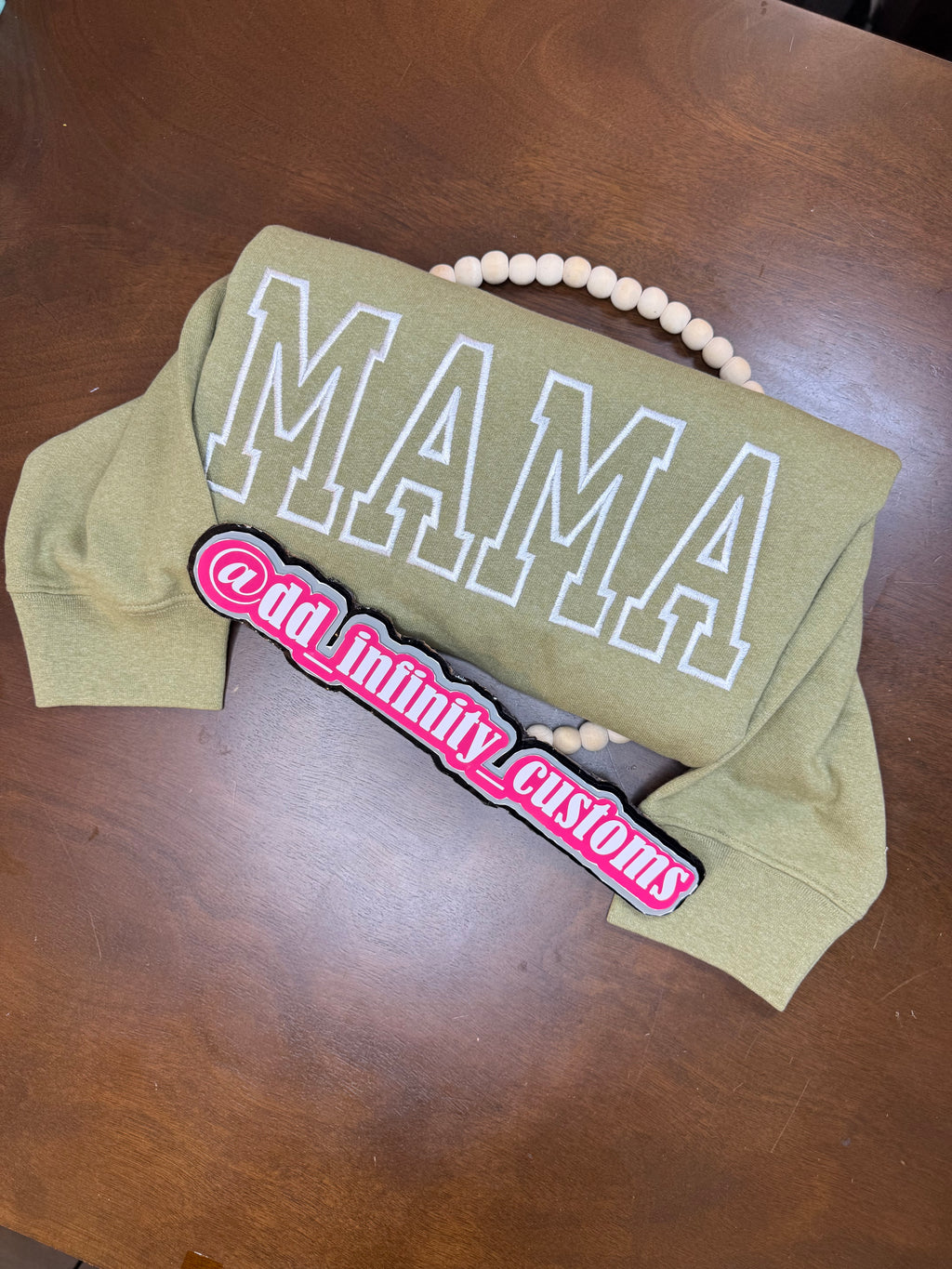 Embroidered Mama Sweatshirt