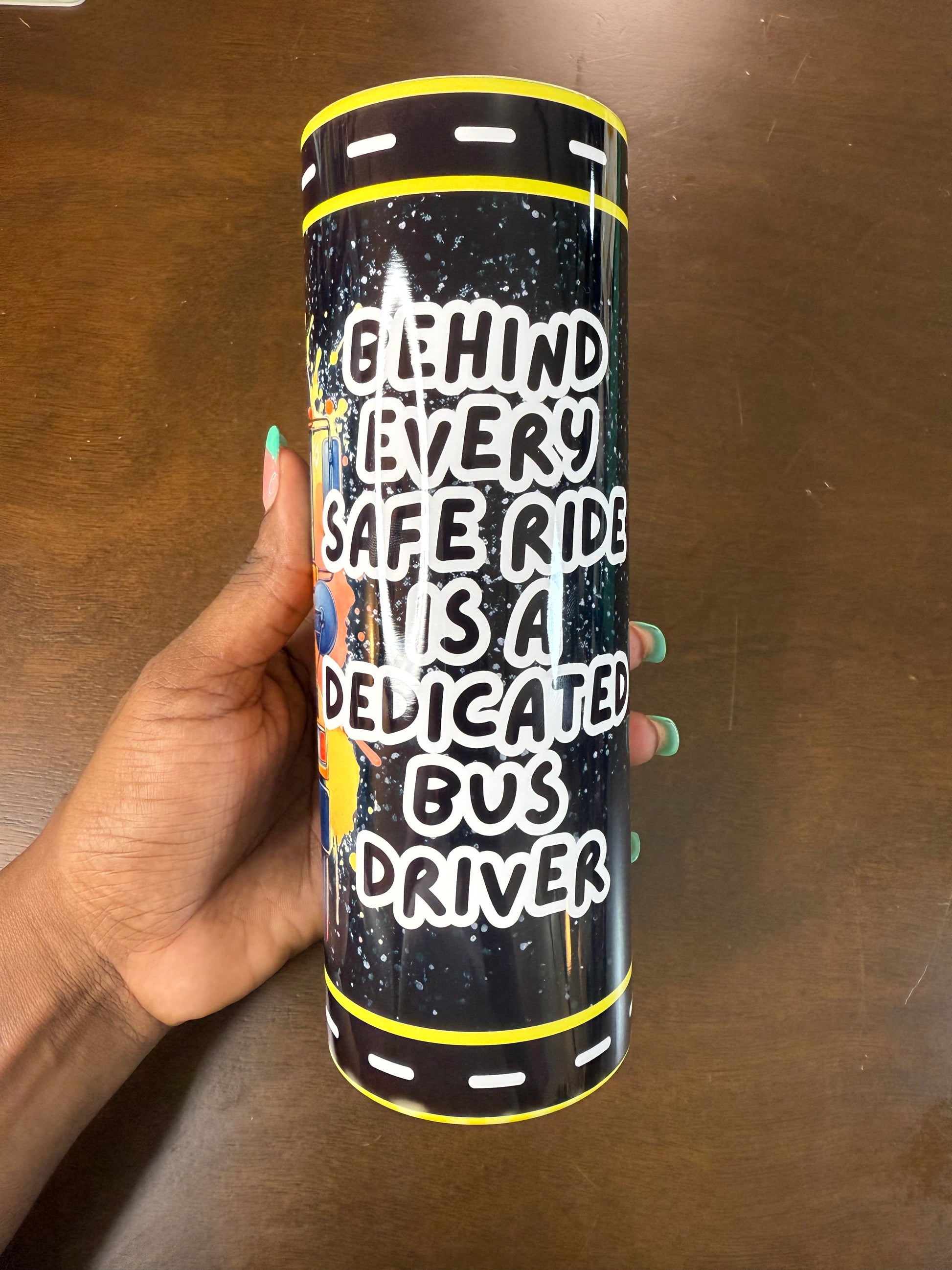 Dedicated Bus Driver 20oz Tumbler