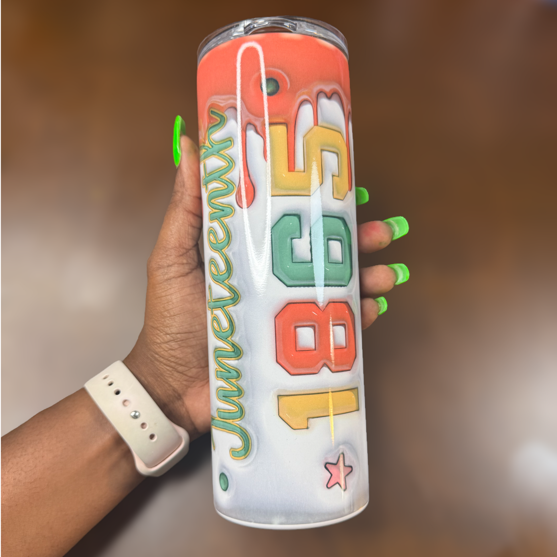 3D Juneteenth 20oz Tumbler