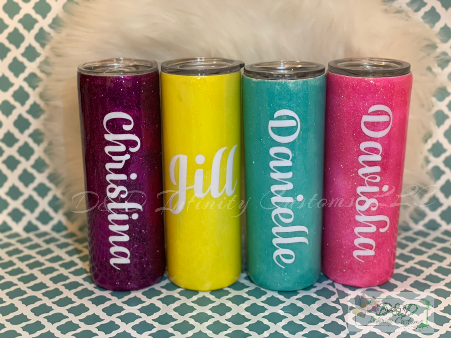 Skinny Straight Tumbler (Customizable)