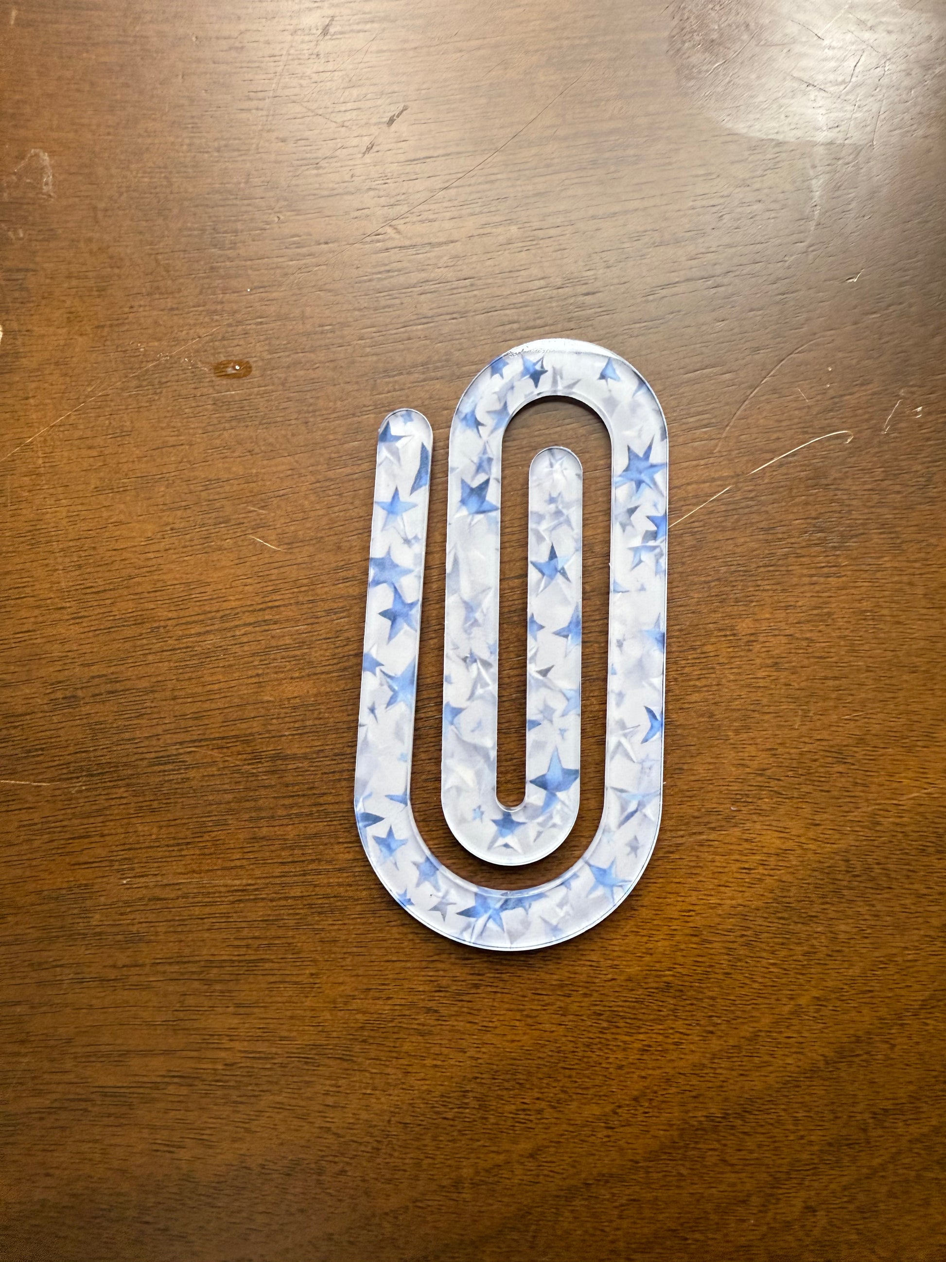 Blue Star Jumbo Paperclip