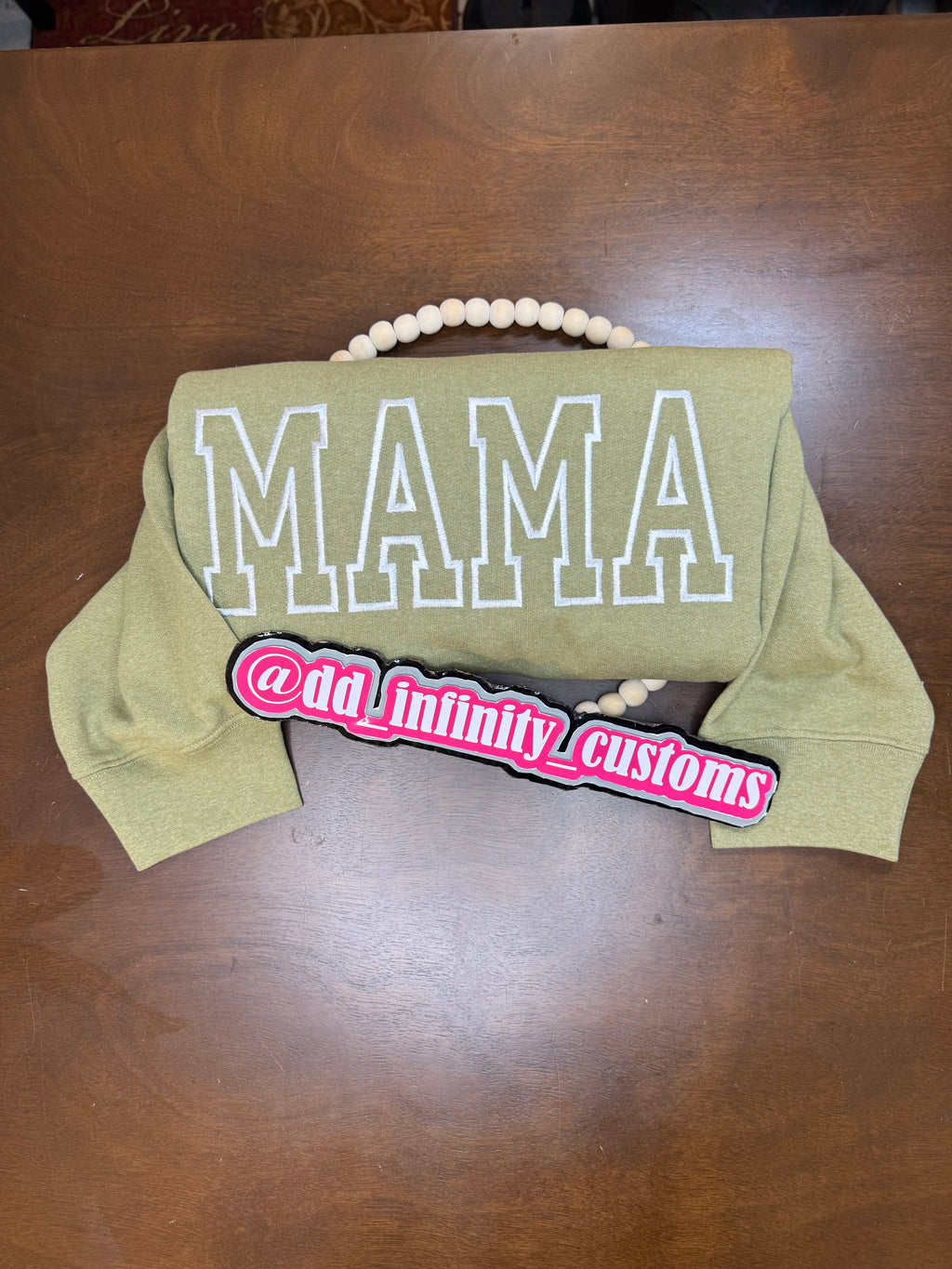 Embroidered Mama Sweatshirt