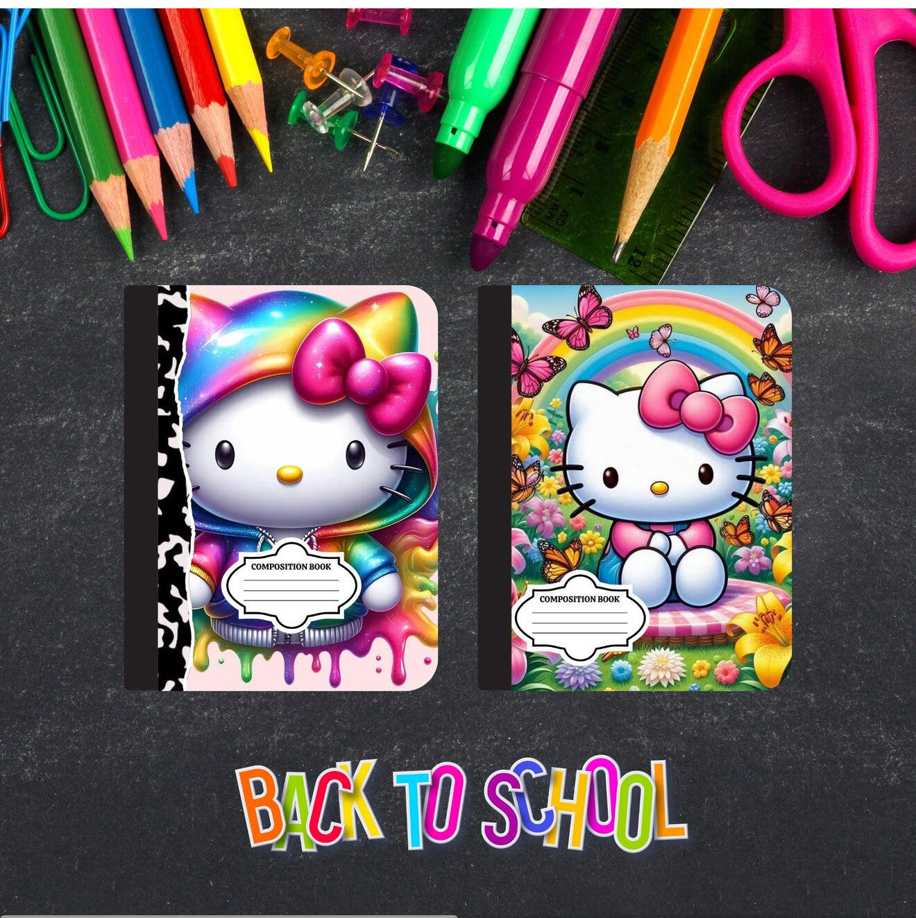 Hello Kitty Comp Cover (Front Only)