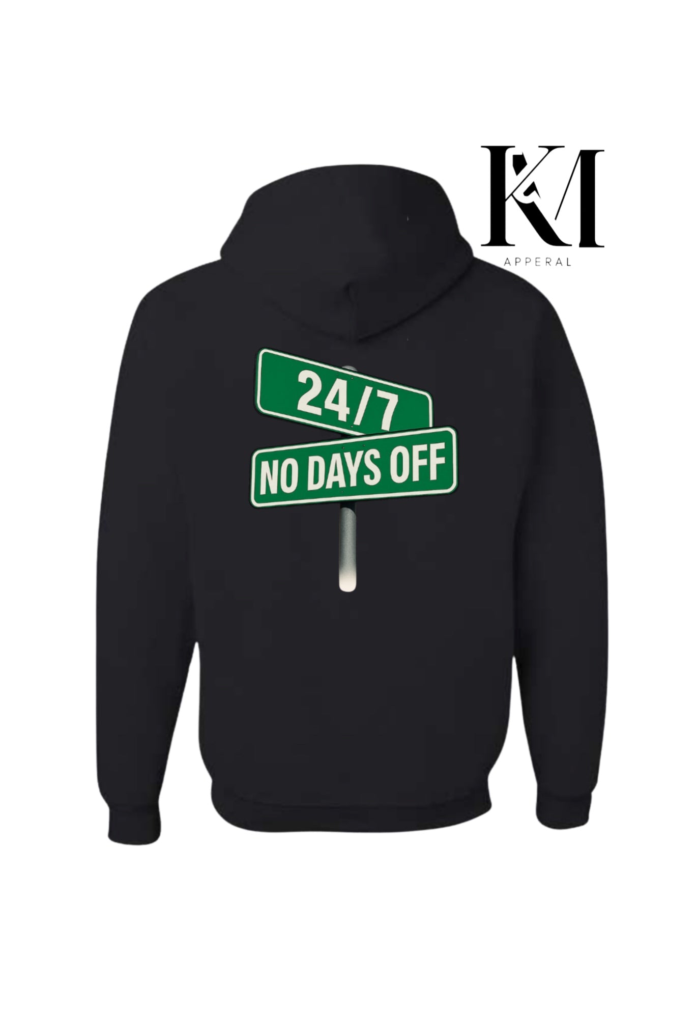 KM- Black Hoodie