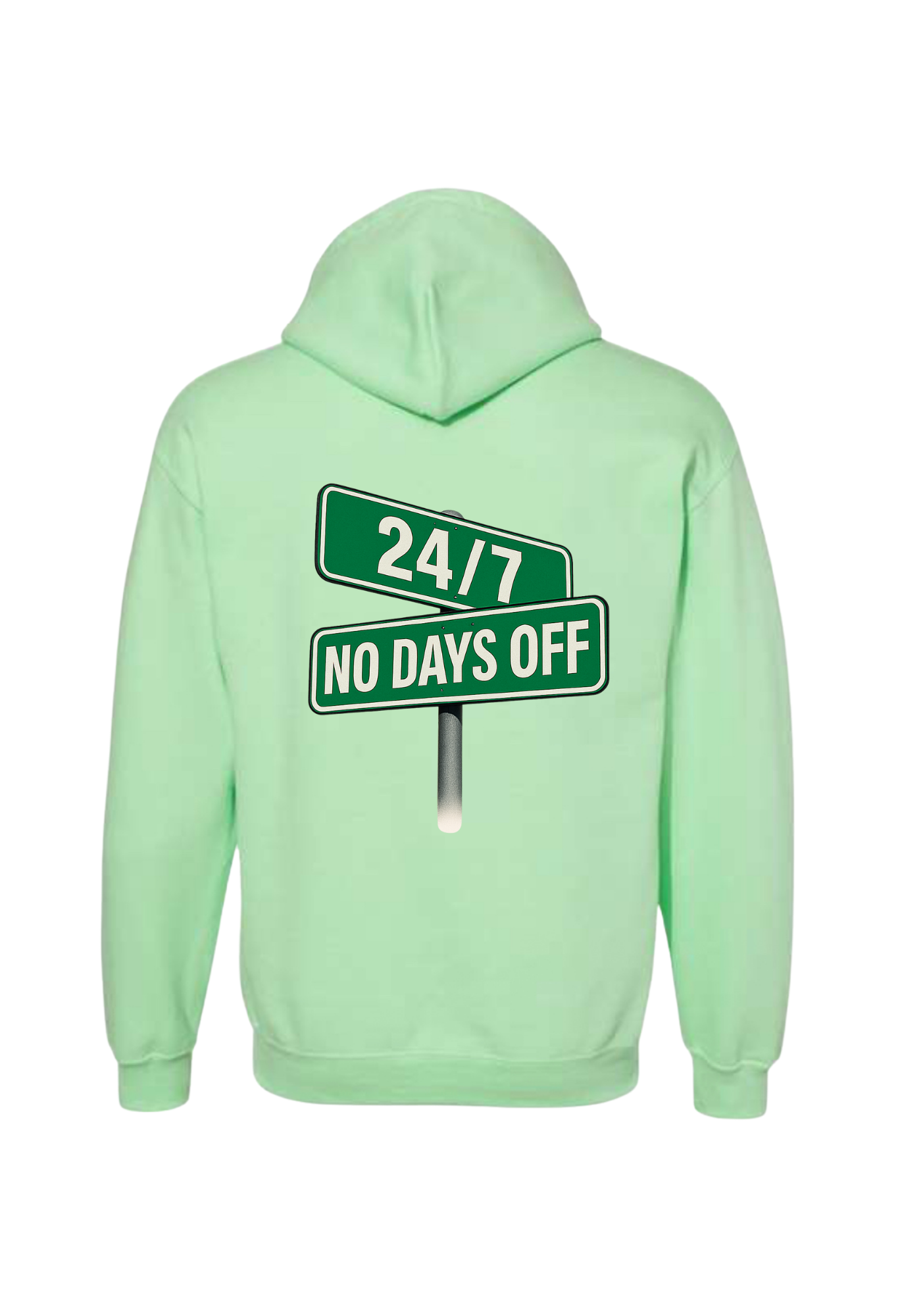 KM- Mint Green Hoodie