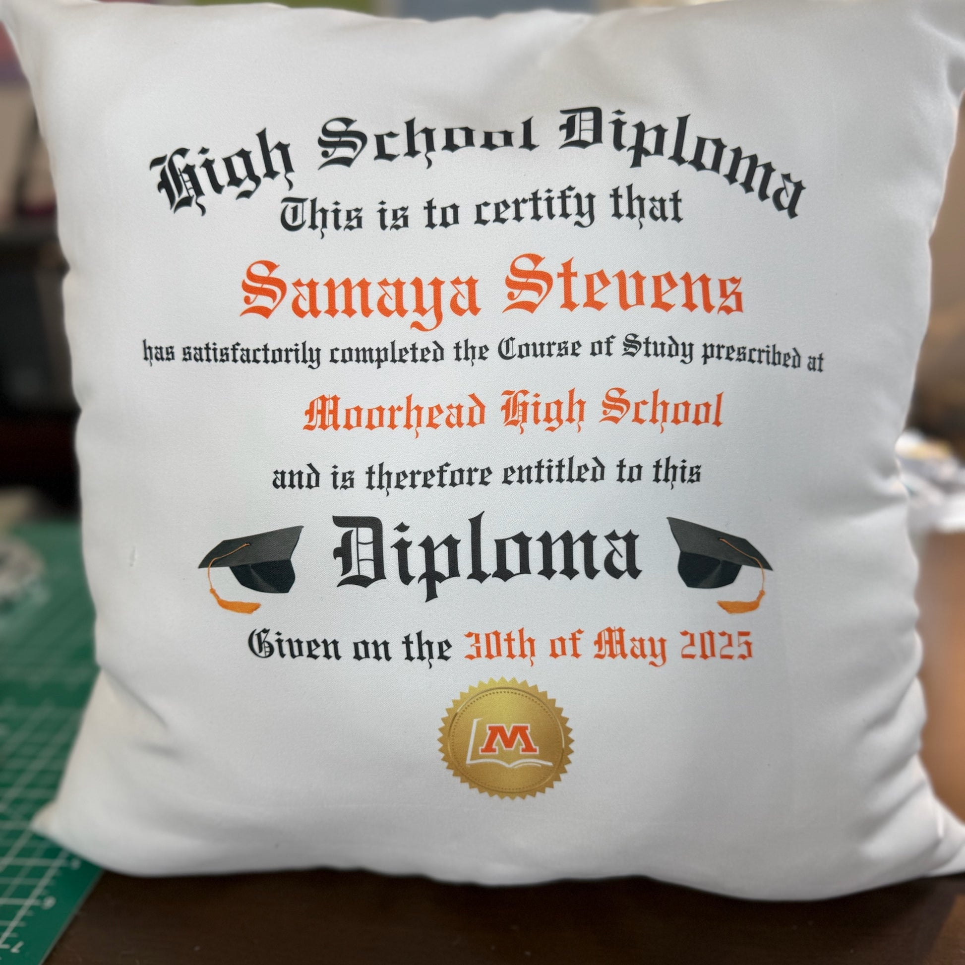 Graduation Pillow